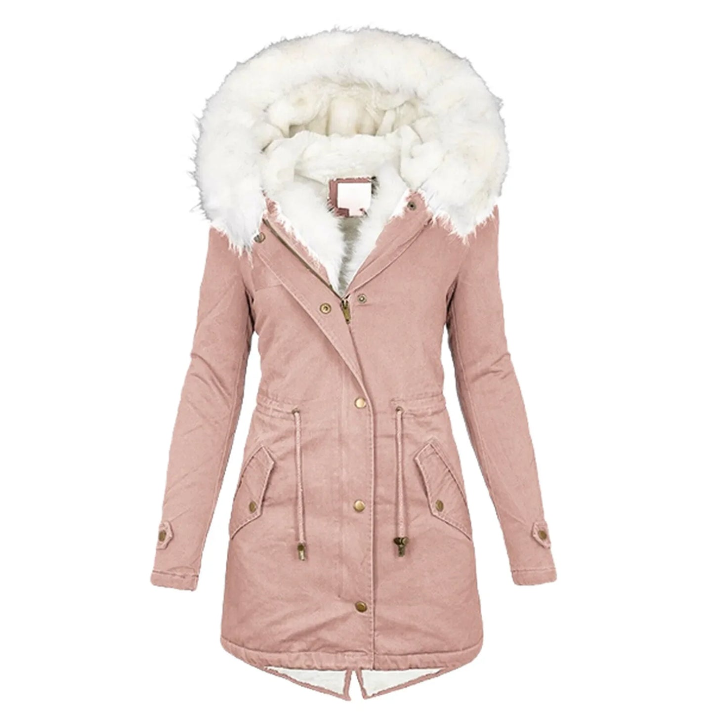 Rachel – Women's Cotton Hooded Long Parka