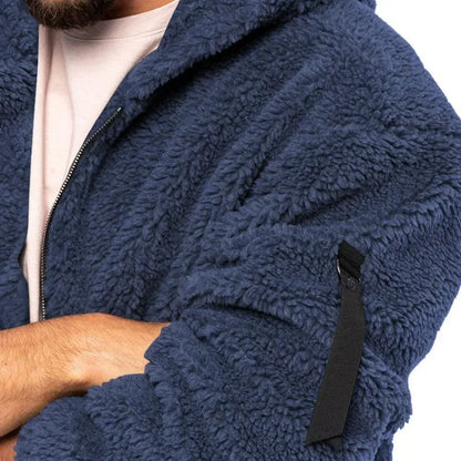 Derek – Men's Comfortable & Elegant Double-Sided Fleece Hoodie