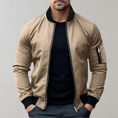 Jeffrey – Lightweight All-Season Bomber Jacket