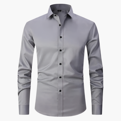 Men's Classic Stretch Dress Shirt – Modern Fit, Business & Casual Style