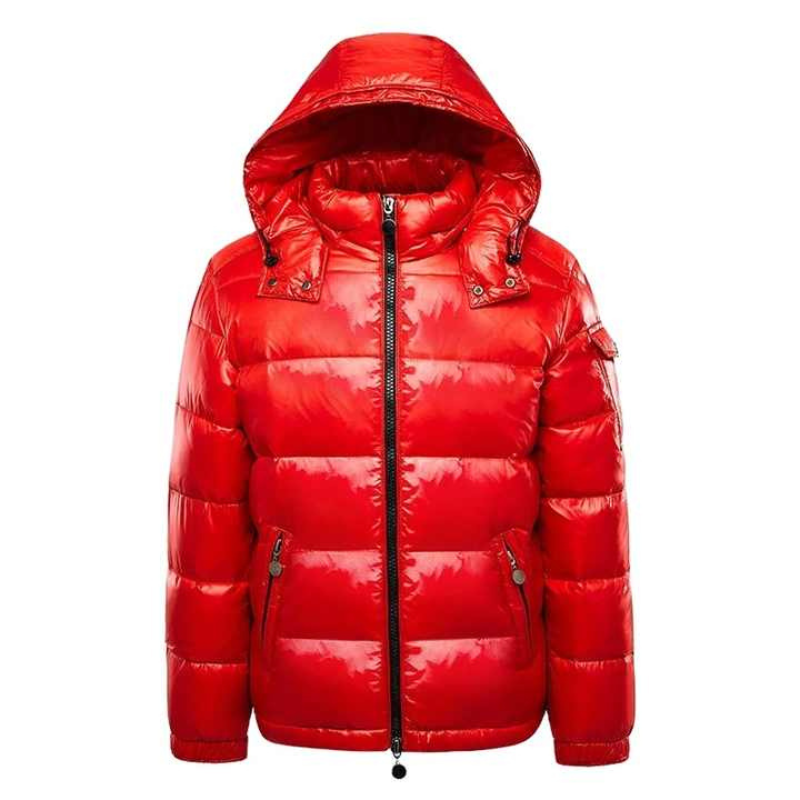 Men's Warm Winter Puffer Jacket – Modern Style & Lightweight Comfort for Cold Weather