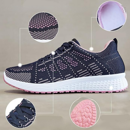 Women's Casual Breathable Mesh Sneakers Lightweight Walking & Training Shoes