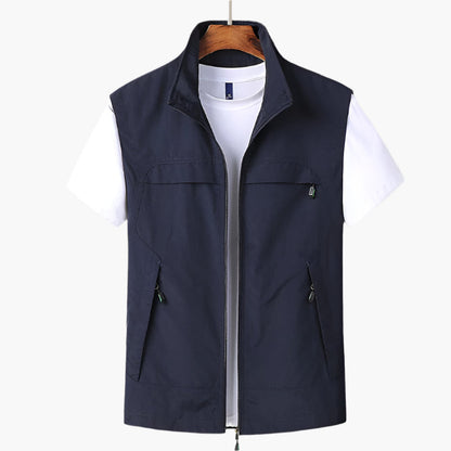Men's Modern Outdoor Utility Vest – Versatile All-Season Layer