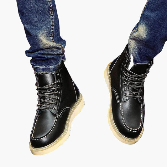 Men's Retro Winter Boots for Cold Weather – Vintage Style Outdoor Casual Boots