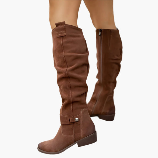 Women's Knee-High Fashion Boots for Everyday and Office Wear