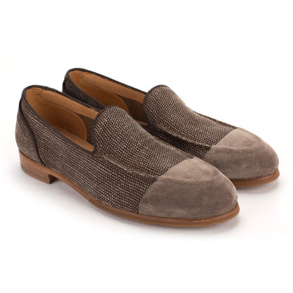 Mandy – Women's Mélange Linen Loafers