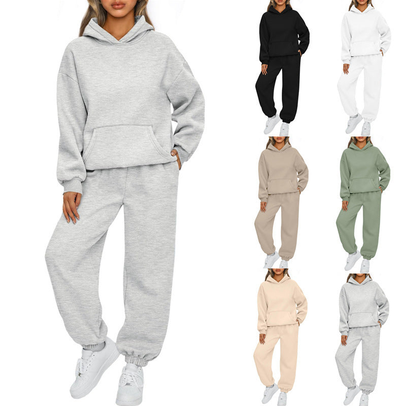 Ann – Women's Two-piece Casual Hoodie Sportswear Trousers Suit