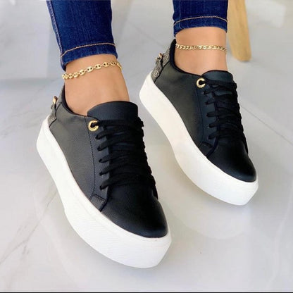 Clara – Casual White Sneakers for Women