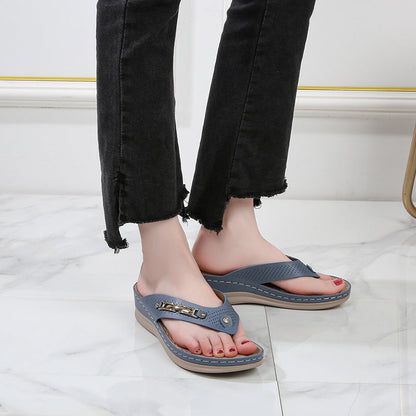 Lucy – Bohemian Sponge Cake Beach Slippers