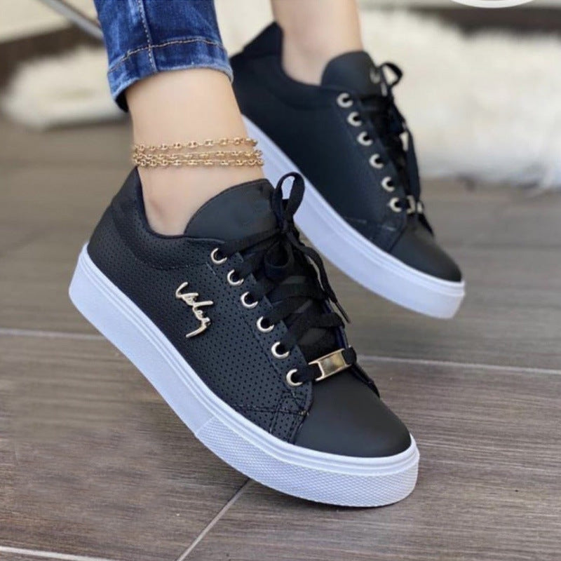 Catherine – Breathable Lace-up Sneakers