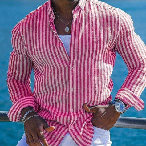 Steven – Summer 3D Printed Long Sleeve Shirt