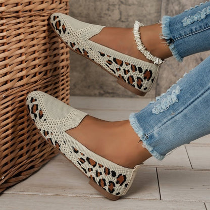 Christine – Square Toe Flat Bottom Casual Shoes