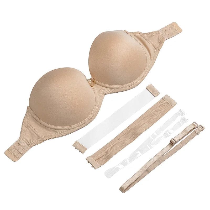 Andrea – Women's Push-Up Bra with Interchangeable Straps