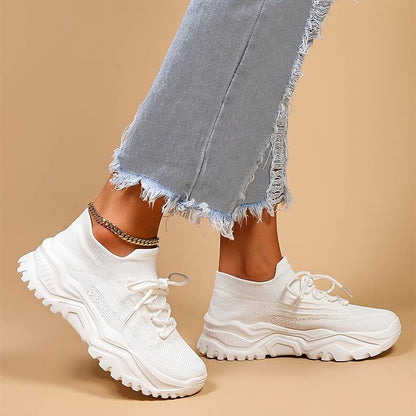 Women's Orthopedic Chunky Sole Sneakers for All-Day Comfort and Pain Relief