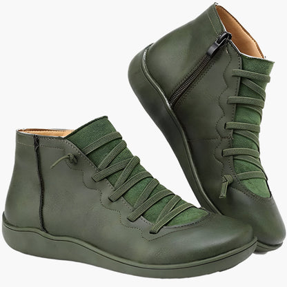 Women's Orthopedic Slip-On Ankle Boots for Everyday Comfort and Style