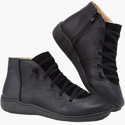 Women's Orthopedic Slip-On Ankle Boots for Everyday Comfort and Style