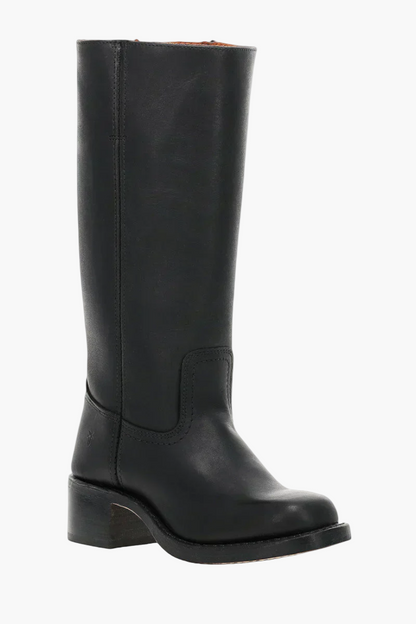 Women's Classic Knee-High Fashion Boots – Stylish Everyday Block Heel Footwear