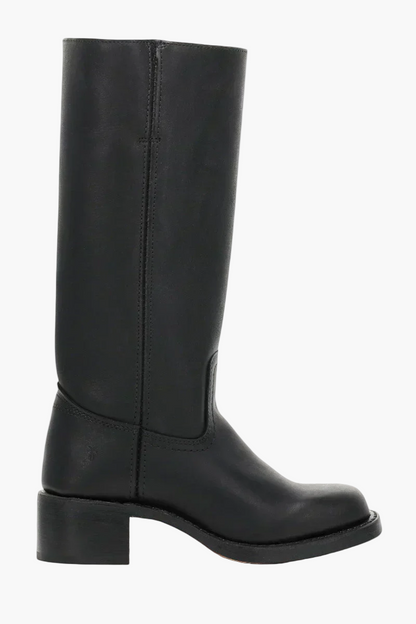 Women's Classic Knee-High Fashion Boots – Stylish Everyday Block Heel Footwear