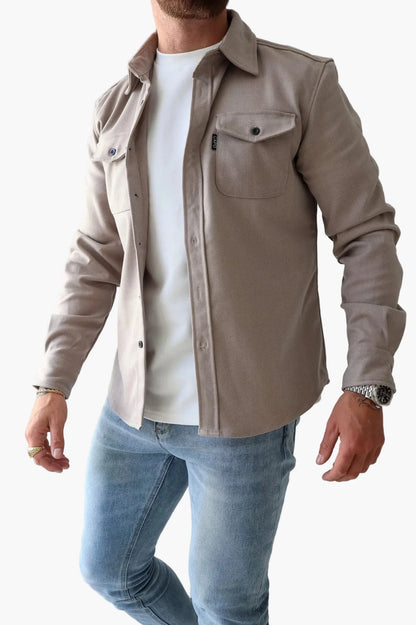 Men's Modern Shirt Jacket for Casual and Everyday Style
