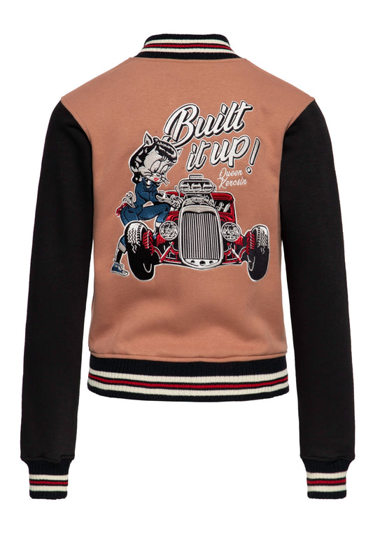 Leanne – Women's Varsity Jacket with Vintage Embroidery