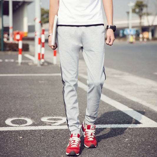 Warren – Men's Slim Fit Jogging Pants with Stripes