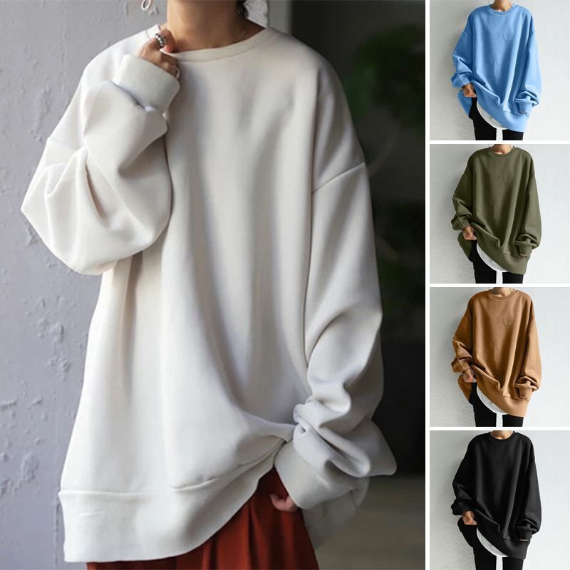 Megan – Loose Round Neck Sweater