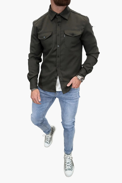 Men's Modern Shirt Jacket for Casual and Everyday Style
