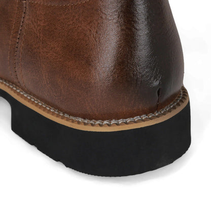 Men's Western Cowboy Boots – Classic Mid-Calf Slip-On for Ranch and Everyday Wear
