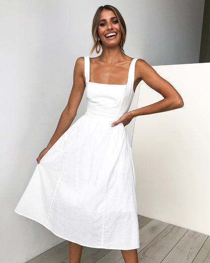 Jacqueline – Backless Strap Dress