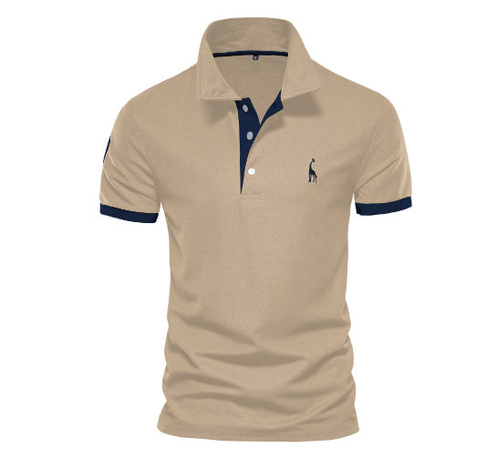 Kimberley – Fawn Embroidered Mesh T-Shirt