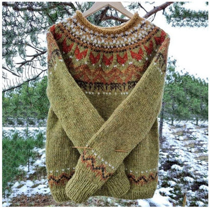 Gabrielle – Multicolor Loose Fashion Pullover Sweater