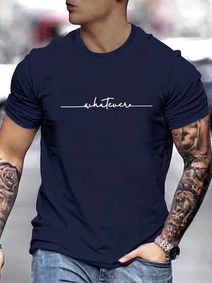 Rodney – Plus Size Funny Printed Casual Round Neck T-shirt