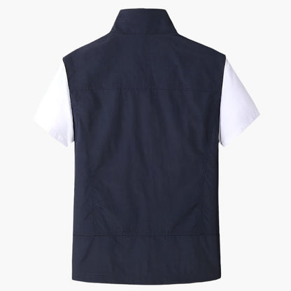 Men's Modern Outdoor Utility Vest – Versatile All-Season Layer