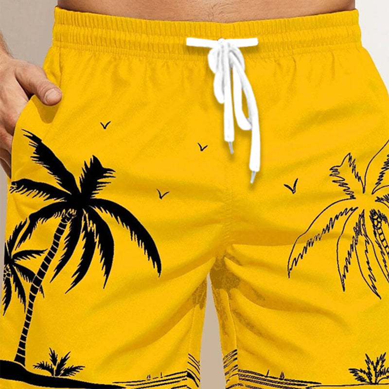 Kevin – Loose Beach Pants with 3D Printed Pattern