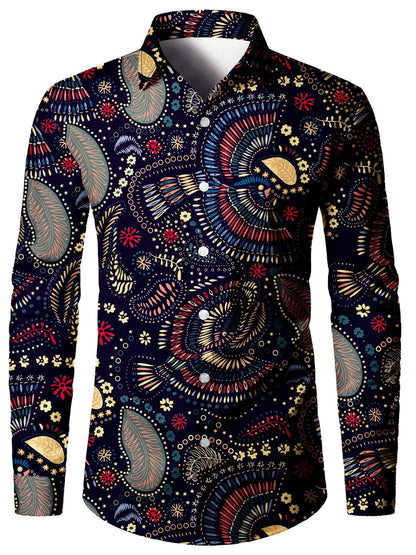 Reginald – Men's 3D Digital Printed Slim Cardigan