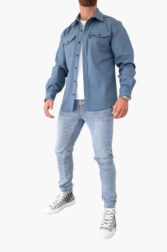 Men's Modern Shirt Jacket for Casual and Everyday Style