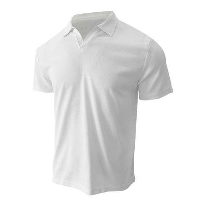 Men's Slim Fit Polo Shirt Short Sleeve Casual Business Top