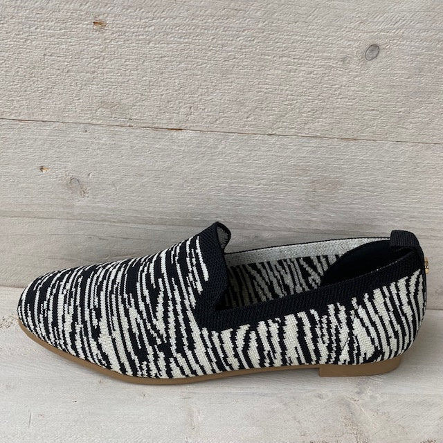 Faith – Women's Zebra Pattern Loafers