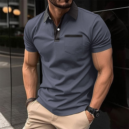 Eddie – Slim Fit Short Sleeve Polo Shirt