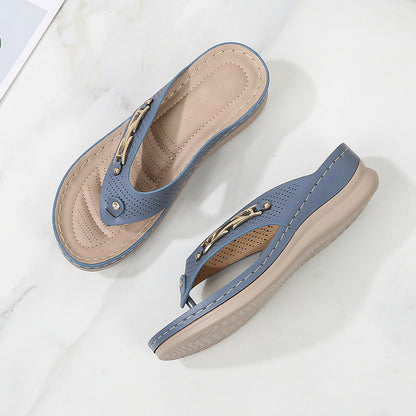 Lucy – Bohemian Sponge Cake Beach Slippers