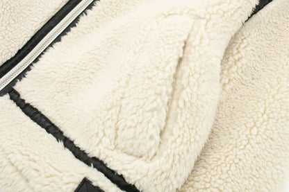 Women's Stylish Winter Faux Shearling Moto Jacket - Trendy Warm Outerwear for Everyday and Evening