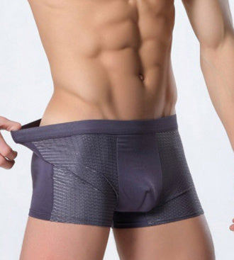 Dominic – Ice Silk Men's Mesh Boxer Underwear