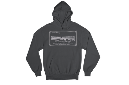 Howard – Unisex Statement Hoodie with Unique Prescription-Inspired Graphic Design