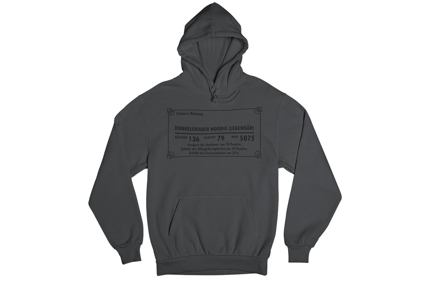 Howard – Unisex Statement Hoodie with Unique Prescription-Inspired Graphic Design