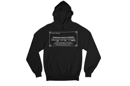 Howard – Unisex Statement Hoodie with Unique Prescription-Inspired Graphic Design