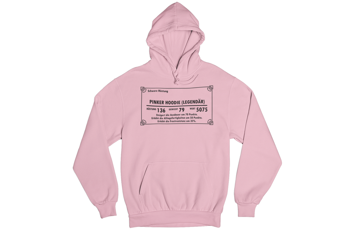 Howard – Unisex Statement Hoodie with Unique Prescription-Inspired Graphic Design