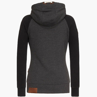 Women's Casual Slim Fit Zip-Up Hoodie – Everyday Cozy Style