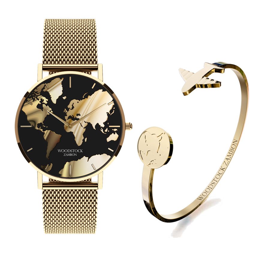 Christine – Women's Elegant Adventure Stainless Steel Watch Set