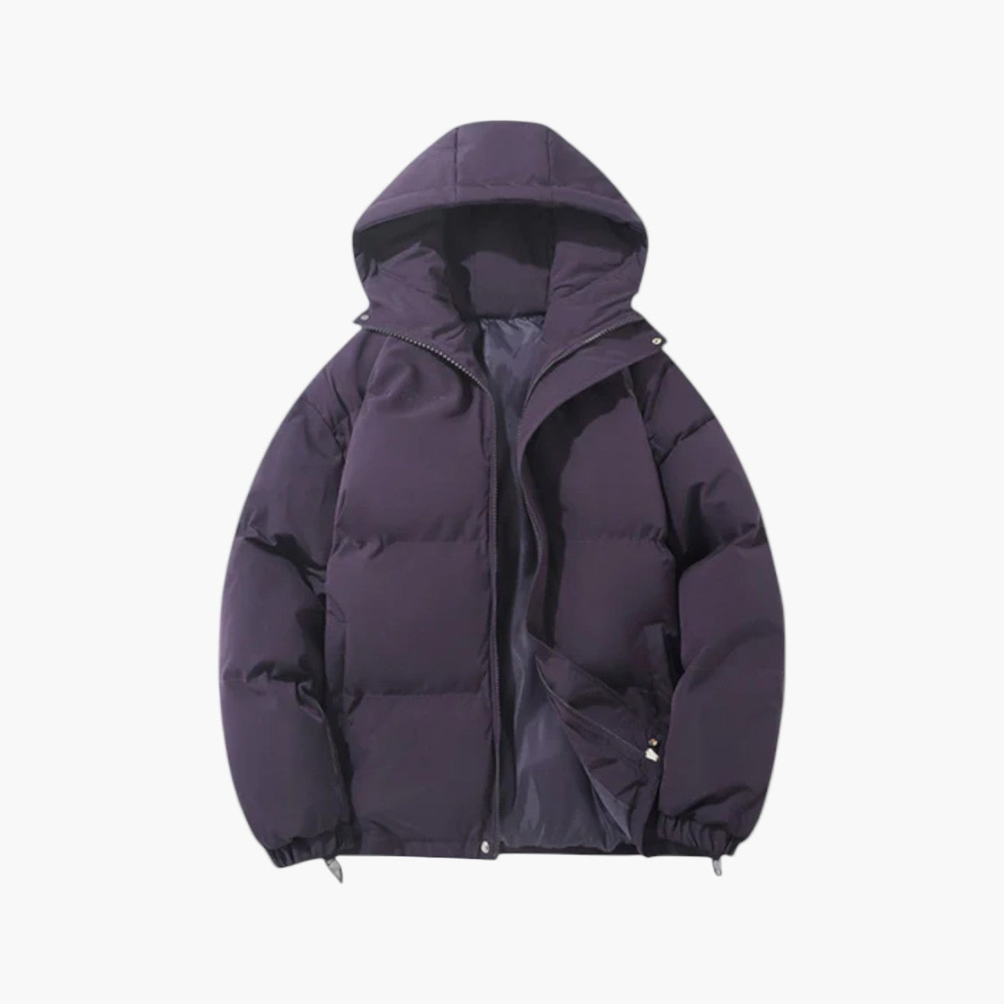 Men's Winter Hooded Puffer Parka Jacket for Urban and Outdoor Use