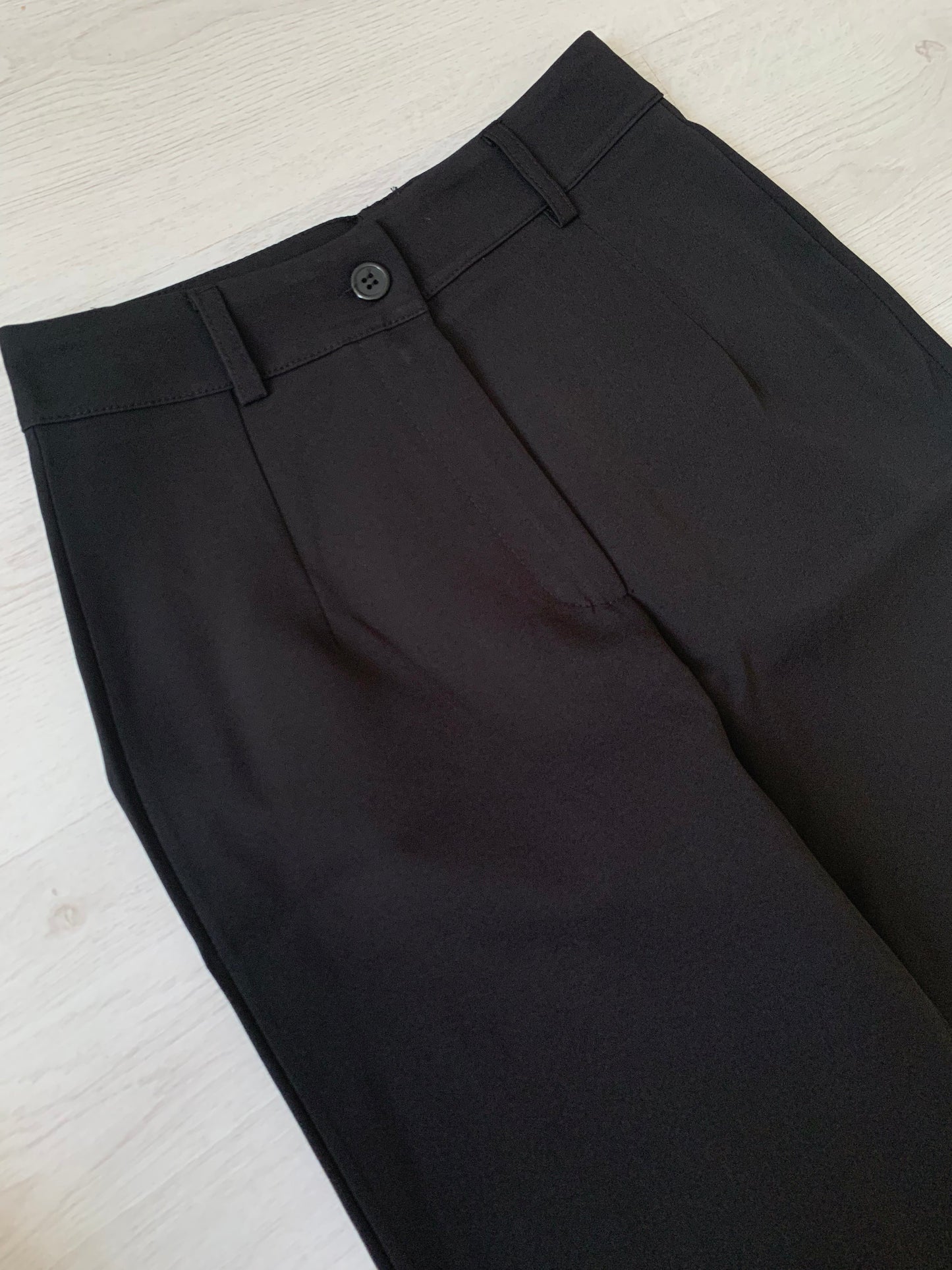 Karen – Women's Sleek Black Power Pants